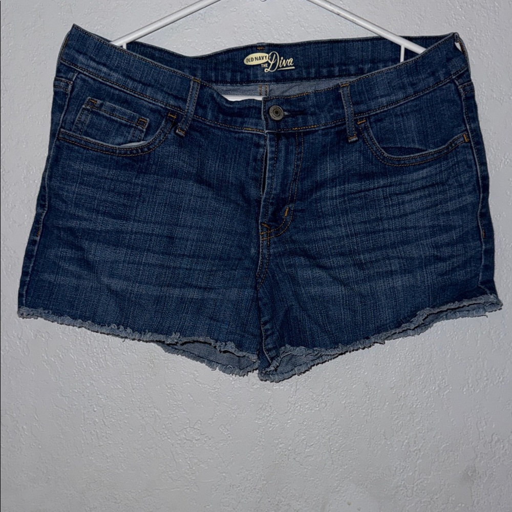 Old Navy Dark Blue Jean Shorts